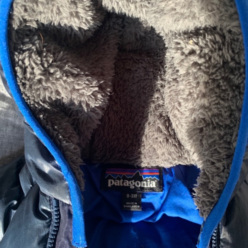 Patagonia down baby bunting